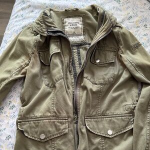 Abercrombie & Fitch Khaki Utility Jacket
